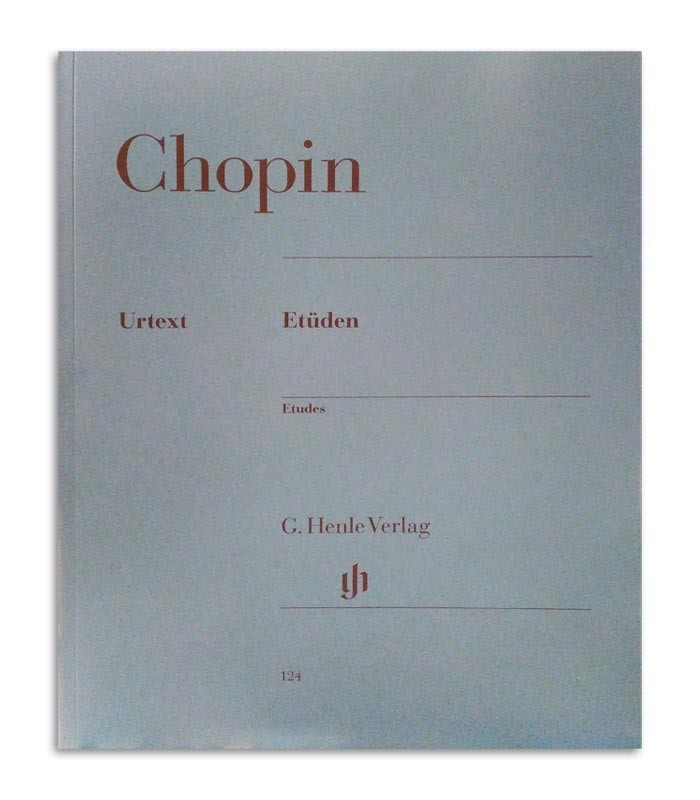 Livro Chopin Etüden Opus 10 and 25 HN124
