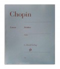 Livro Chopin Estudos Opus 10 e 25 HN124