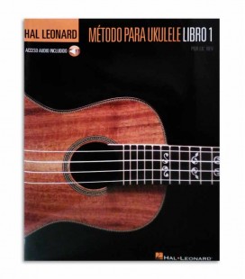 Contracapa do livro Hal Leonard Método para Ukulele Volume 1