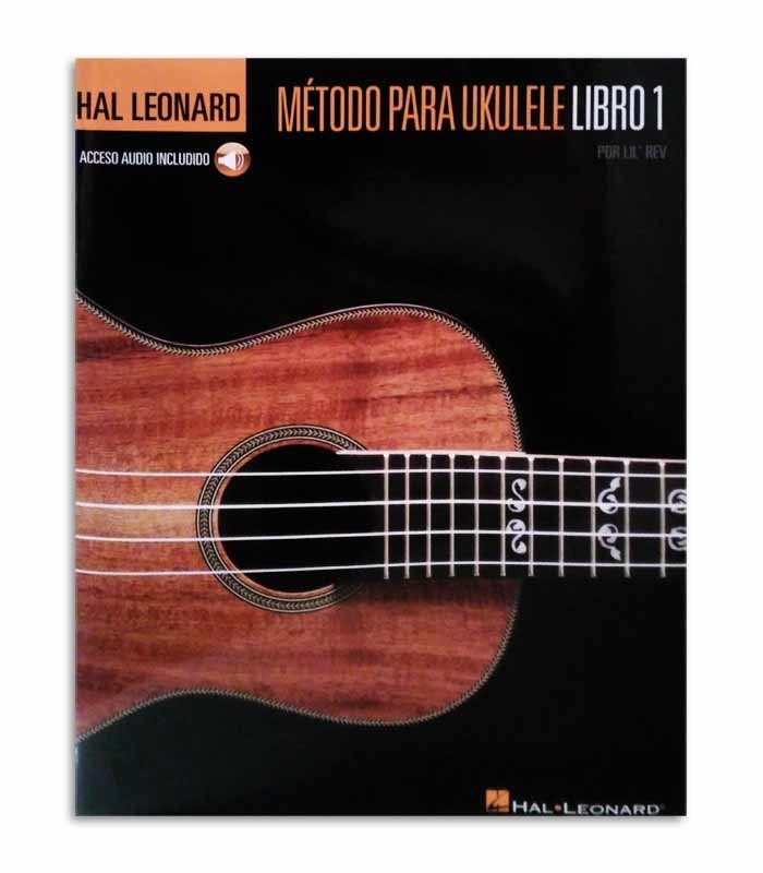 Capa do livro Hal Leonard Método para Ukulele Volume 1