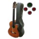 Guitarra Clássica Alhambra 9P CW E8 modelo concerto, com formato cutaway