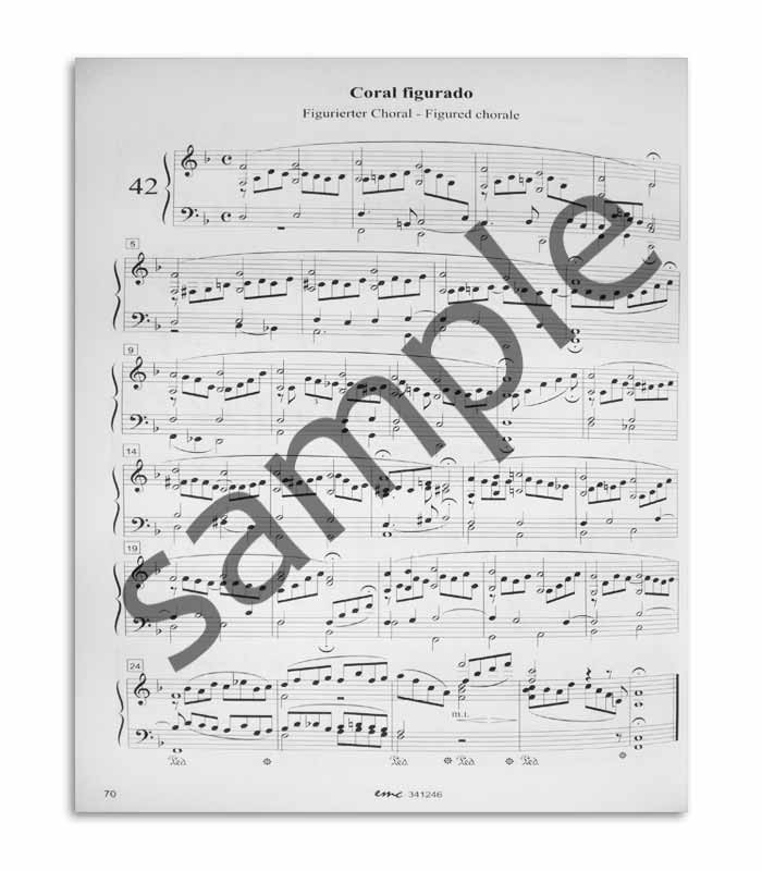 Amostra de página do livro Schumann Álbum da Juventude