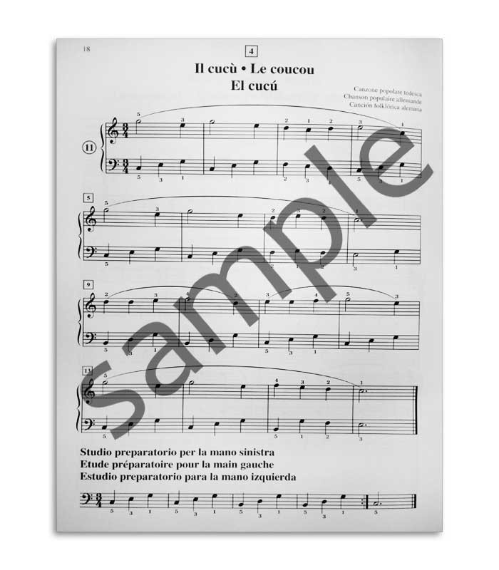 Nombrar El principio Tacón Suzuki Piano School Vol 1 FR IT ES MB44 | Método piano | Salão Musical