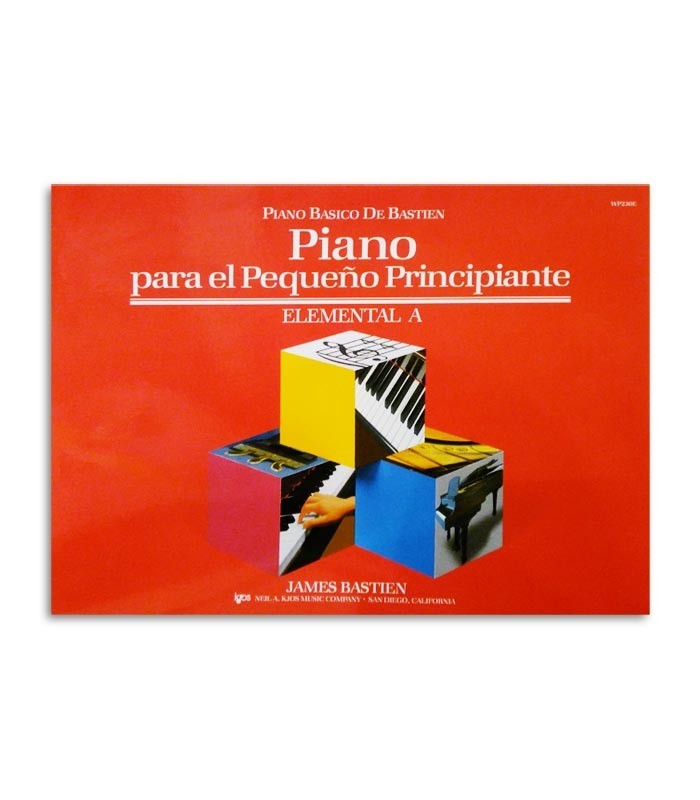 Capa do livro Bastien Piano para Pequeno Principiante Elementar A 