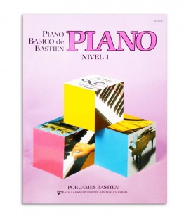 Página de amostra do livro Bastien Piano Nível 1