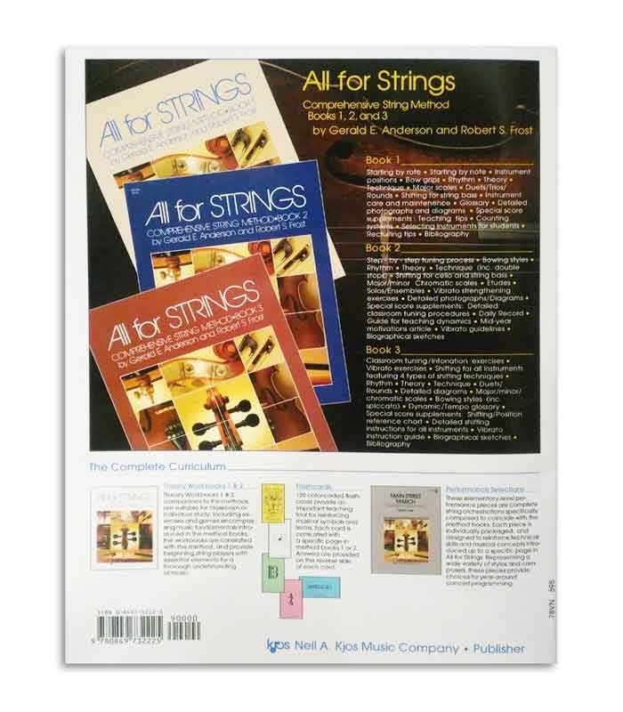 Libro Anderson and Frost All For Strings Violin Vol 1
