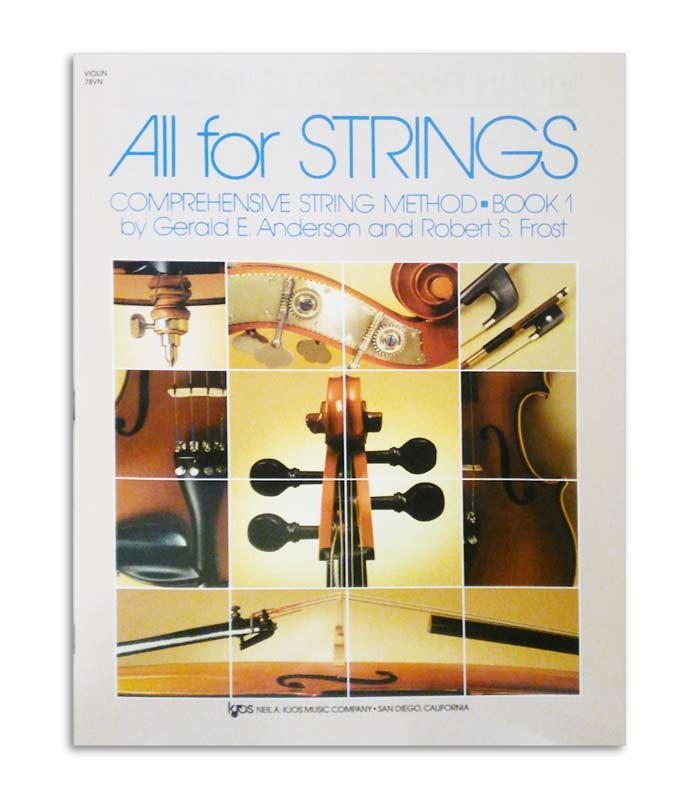 Libro Anderson and Frost All For Strings Violin Vol 1