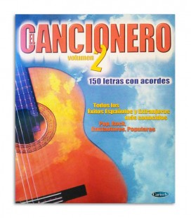 Book El Cancionero Letras y Acordes Vol 2 ML2379