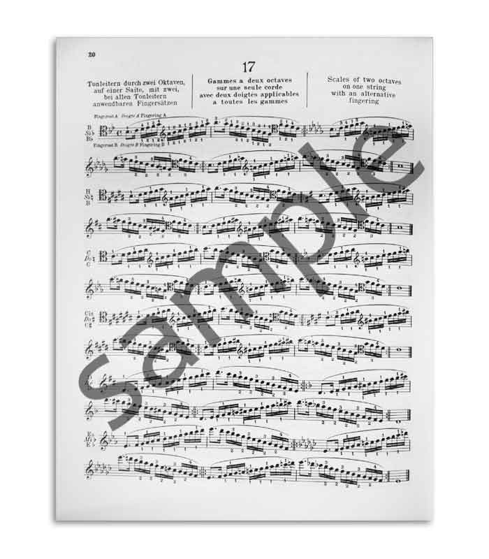 Contraportada del libro Feuillard Daily Exercises for Violonceolo 