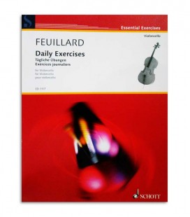 Cover of book Feuillard Daily Exercises for Cello