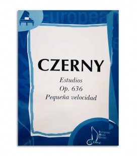 Livro Czerny Estudos de Pequena Velocidade Opus 636 EMC341226