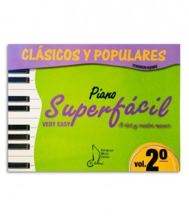 Cover of book Cl叩sicos y Populares para Piano Super F叩cil Vol 2