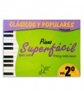 Cover of book Clásicos y Populares para Piano Super Fácil Vol 2