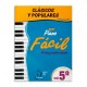 Livro Clássicos e Populares para Piano Fácil Vol 5 EMC341247