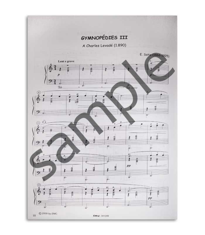 Livro Clássicos e Populares para Piano Dificuldade Média Vol 7 EMC341249