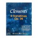 Capa do livro Clementi 6 sonatinas Op 36 