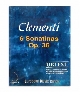 Cover of book Clementi 6 Sonatinas Op 36