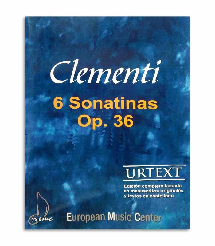 Capa do livro Clementi 6 sonatinas Op 36 