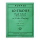 Cover of book Popper Studies for Cello OP 73 811