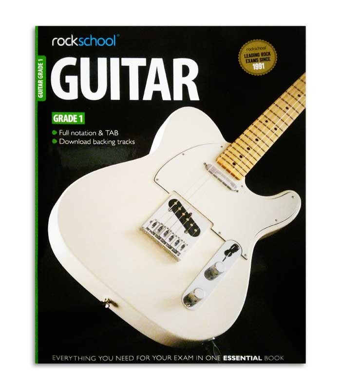 Capa do livro Rockschool Guitar Vol 1