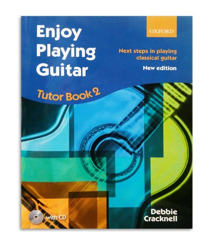 Libro Debbie Cracknell Enjoy Playing Guitar Book 2 con CD OXF1407