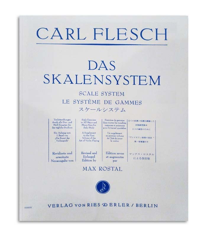 Livro Carl Flesch Scale System 0009