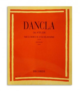 Libro Dancla 36 Estudos Melódicos e Fáceis para Violin Opus 84  ER1543