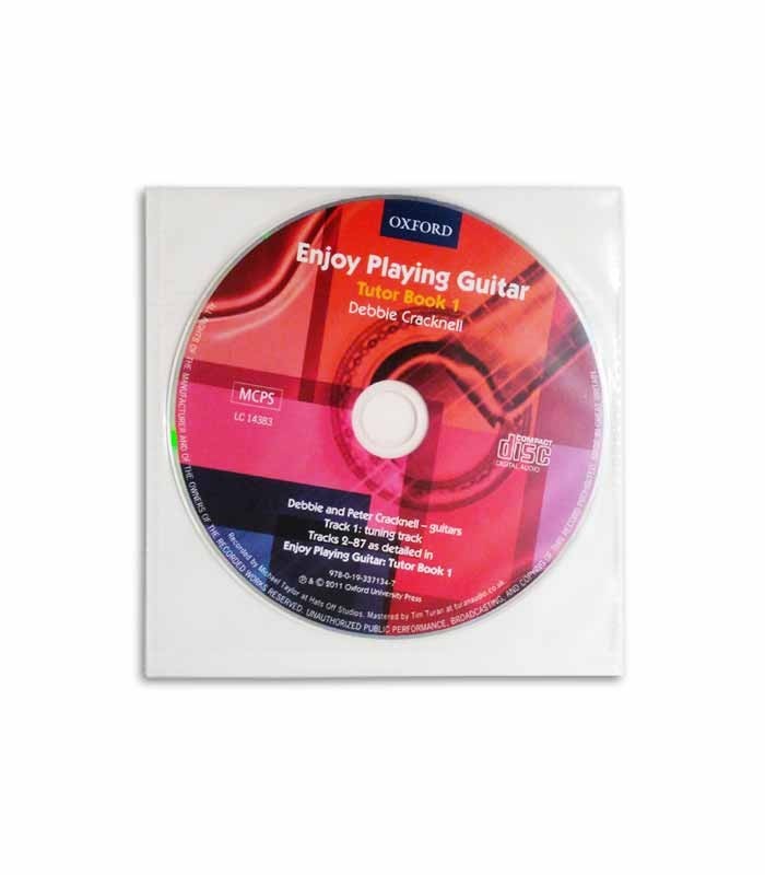 Livro Debbie Cracknell Enjoy Playing Guitar Book 1 com CD OXF61647