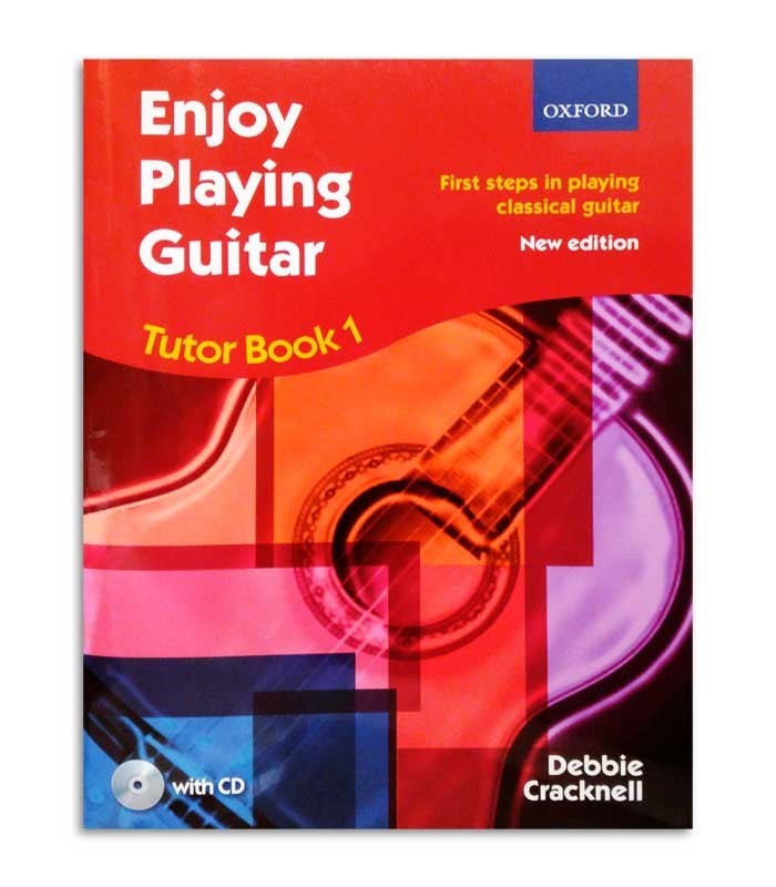 Livro Debbie Cracknell Enjoy Playing Guitar Book 1 com CD OXF61647