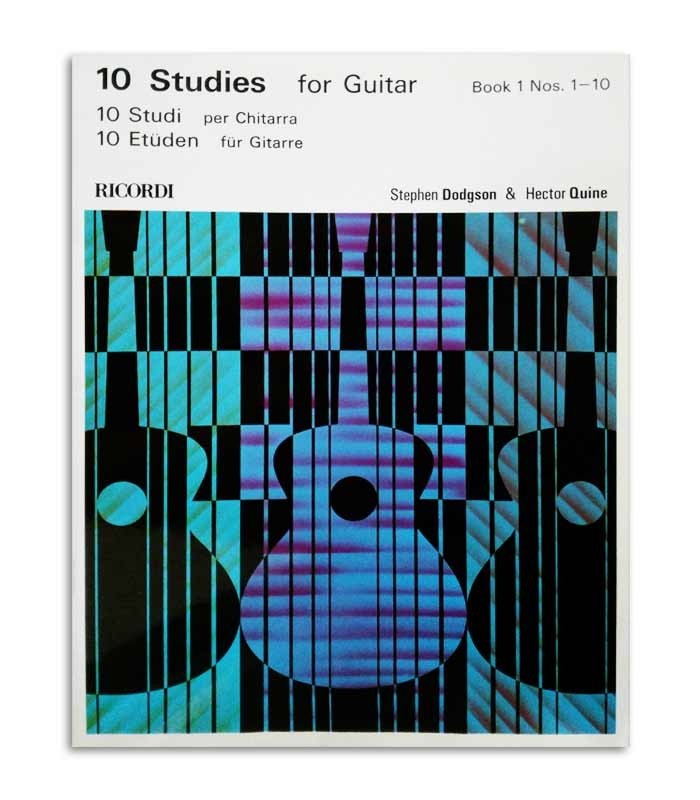Livro Dodgson Quine 10 Estudos para Guitarra Vol 1 LD554