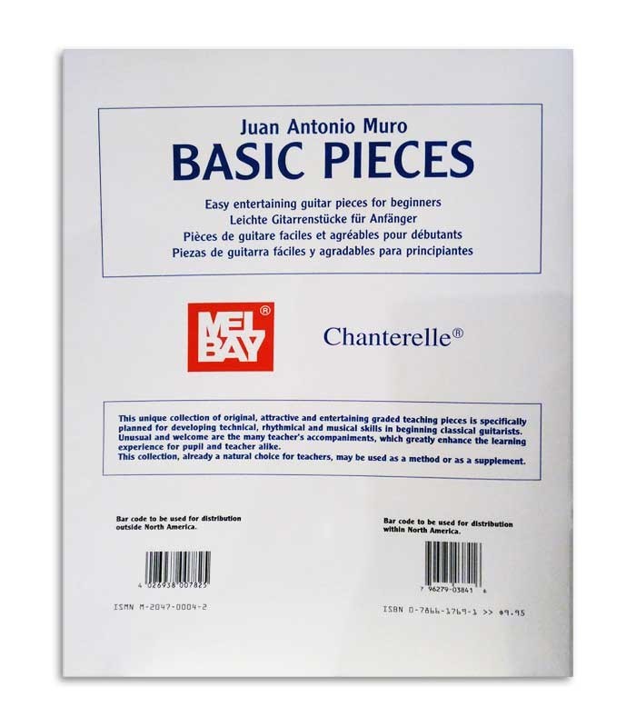 Livro Juan Antonio Muro Basic Pieces Vol 2 MB95722