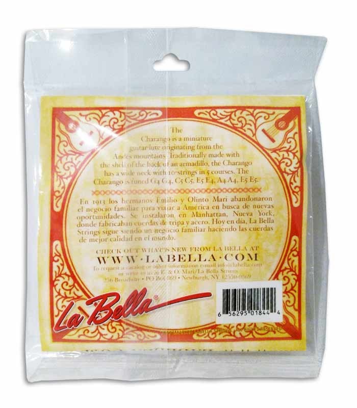 Juego de Cuerdas LaBella C-80 para Charango