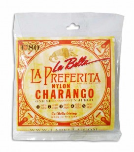 String Set LaBella C80 for Charango