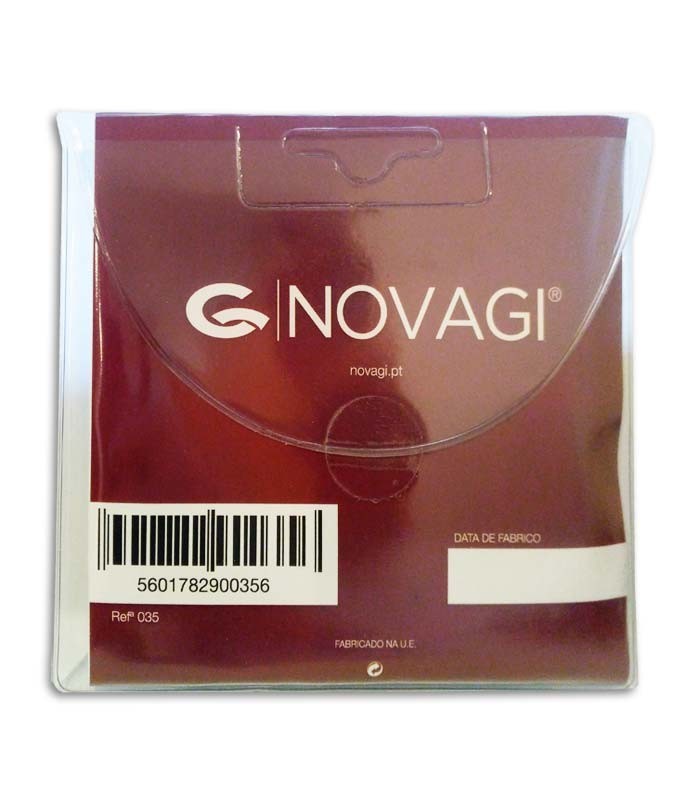 Costas da embalagem do jogo de cordas Dragão 036 