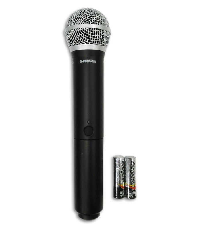 Microfone Shure Sistema sem Fios de Mão BLX24E PG58H8E