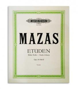 Mazas Etuden Opus 36 Violin Peters