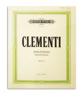 Book Peters Clementi Sonatinas Opus 36 EP3346