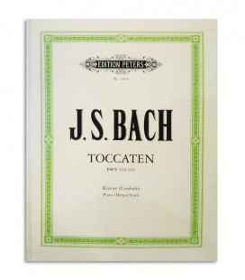 Book Peters Bach Toccaten BWV 910 916 EP4665