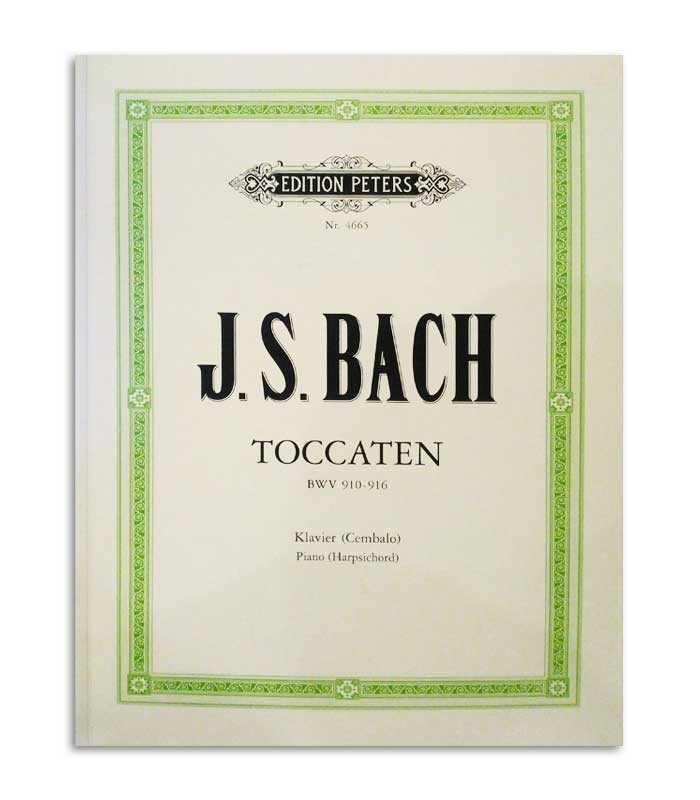 Book Peters Bach Toccaten BWV 910 916 EP4665