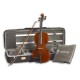 Foto do violino Stentor Conservatoire 3/4 com o arco e estojo