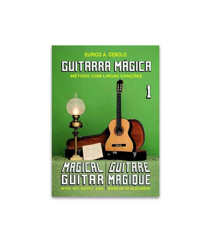Eurico Cebolo GTM1 Método Guitarra Mágica No 1 com CD