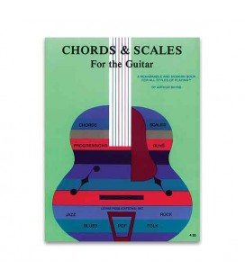 Livro Music Sales AS10446 Chords and Scales for the Guitar