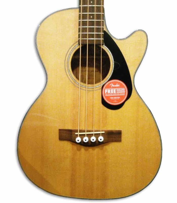 Body of bass Fender Classic CB-60SCE Natural