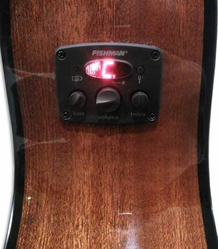 Preamp of bass Fender Classic CB-60SCE Natural