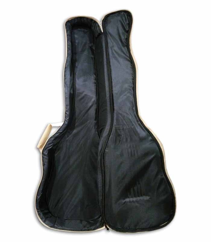 Interior do saco do guitalele Gretsch G9126 ACE CW