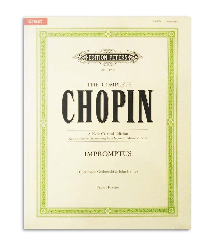 Livro Peters Chopin Impromptus EP71906