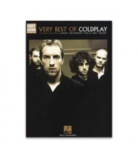 Livro Music Sales HL00702291 Coldplay Very Best Easy Guitar