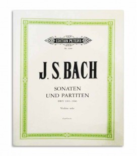 Bach Sonatas e Partitas para Violino BWV 1001 1006 Peters