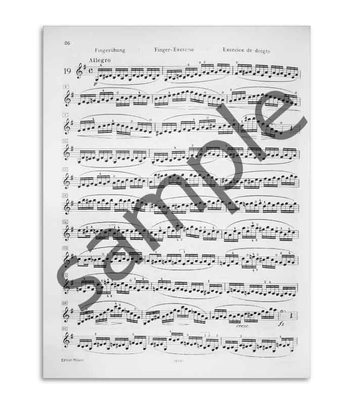 Livro Peters Mazas para Violino Opus 36 Vol 1 EP1819a