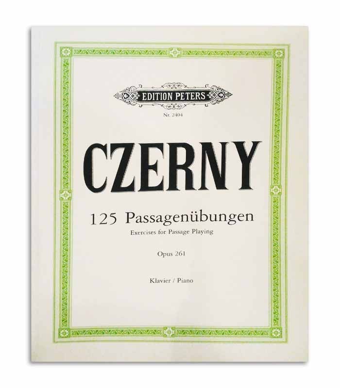 Livro Peters Czerny 125 Exercícios Opus 261 EP2404